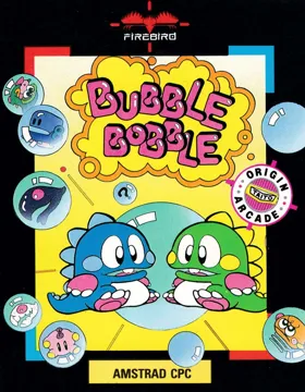 Bubble Bobble (UK) (1987) (Trainer) box cover front